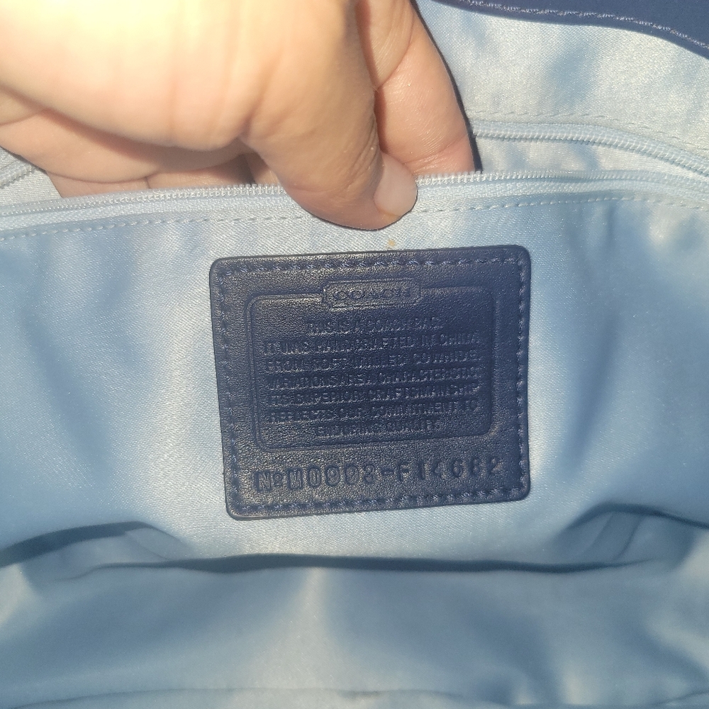 Coach Penelope carryall satchel... - Picture 6 of 15